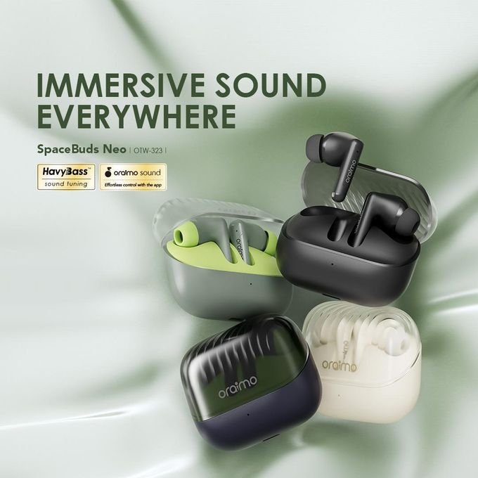 Oraimo SpaceBuds Neo True Wireless Spatial Earbuds Sound360 Audio - Image 3