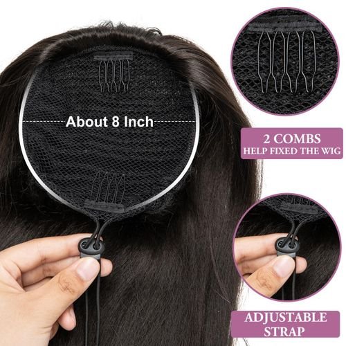 Short Curly Ponytail Hair Extension - Image 2